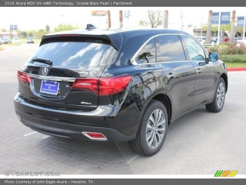 Crystal Black Pearl / Parchment 2016 Acura MDX SH-AWD Technology