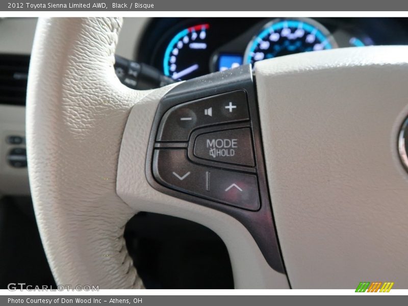 Black / Bisque 2012 Toyota Sienna Limited AWD