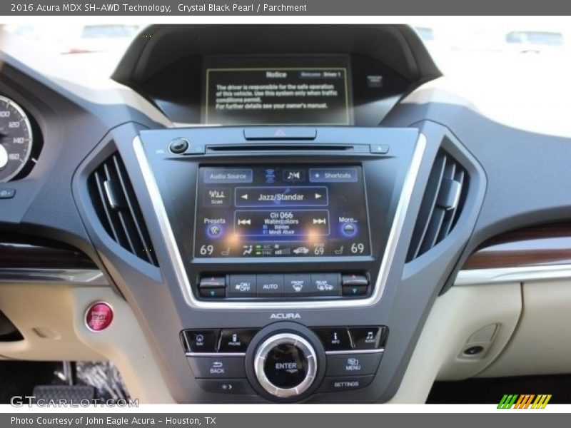Crystal Black Pearl / Parchment 2016 Acura MDX SH-AWD Technology