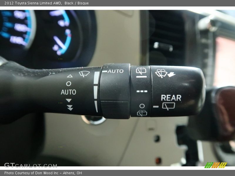 Black / Bisque 2012 Toyota Sienna Limited AWD