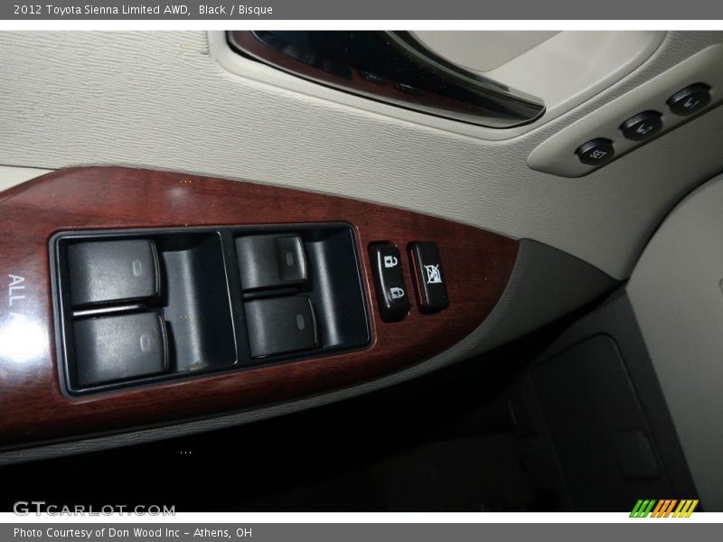 Black / Bisque 2012 Toyota Sienna Limited AWD