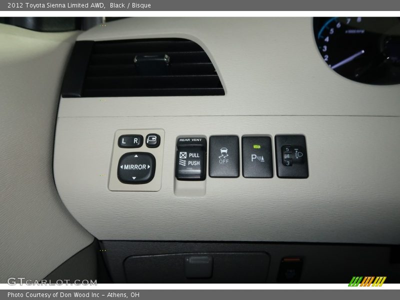 Black / Bisque 2012 Toyota Sienna Limited AWD