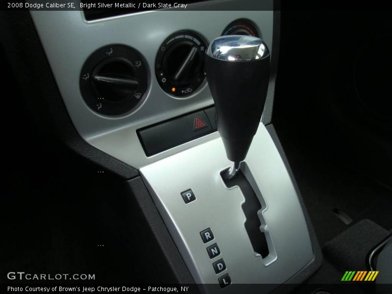 Bright Silver Metallic / Dark Slate Gray 2008 Dodge Caliber SE