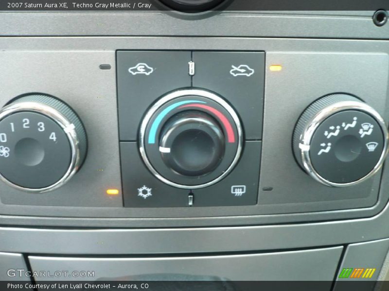 Techno Gray Metallic / Gray 2007 Saturn Aura XE