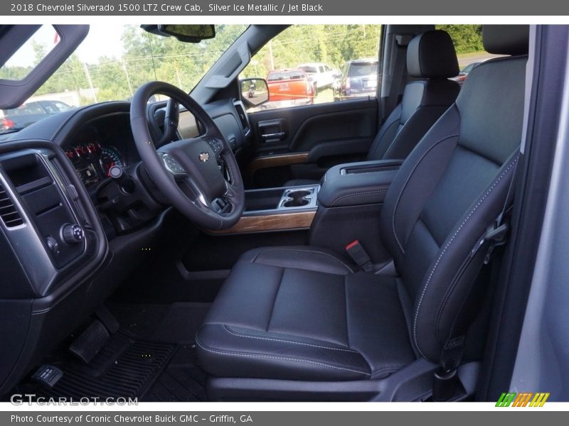  2018 Silverado 1500 LTZ Crew Cab Jet Black Interior