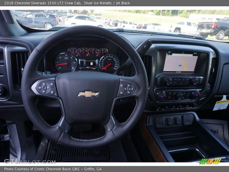 Dashboard of 2018 Silverado 1500 LTZ Crew Cab