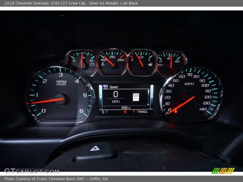 2018 Silverado 1500 LTZ Crew Cab LTZ Crew Cab Gauges