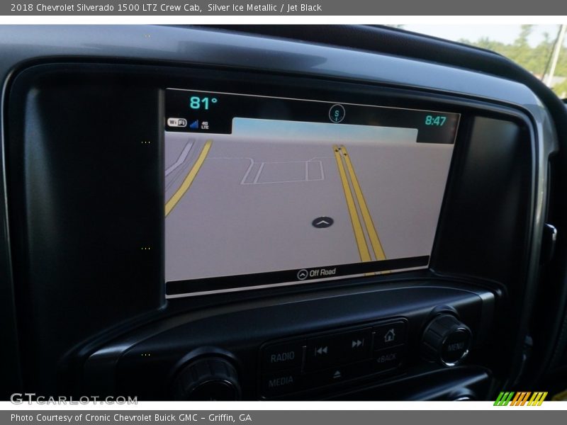 Navigation of 2018 Silverado 1500 LTZ Crew Cab