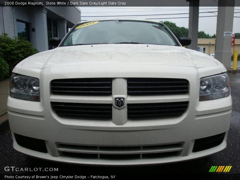 Stone White / Dark Slate Gray/Light Slate Gray 2008 Dodge Magnum