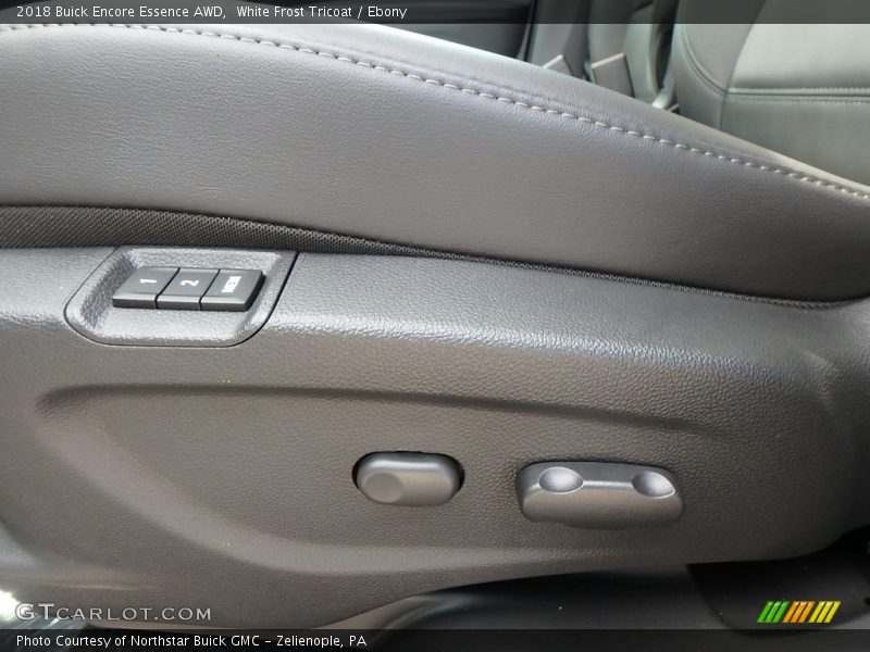 White Frost Tricoat / Ebony 2018 Buick Encore Essence AWD