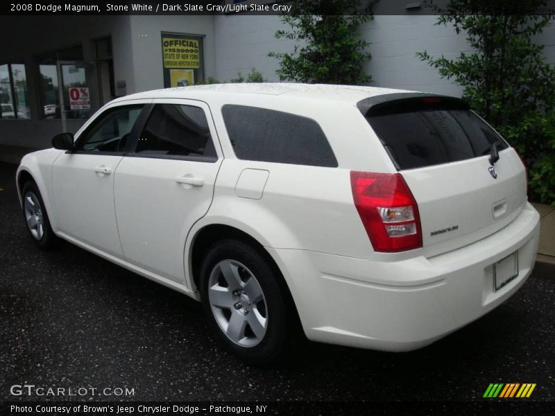Stone White / Dark Slate Gray/Light Slate Gray 2008 Dodge Magnum