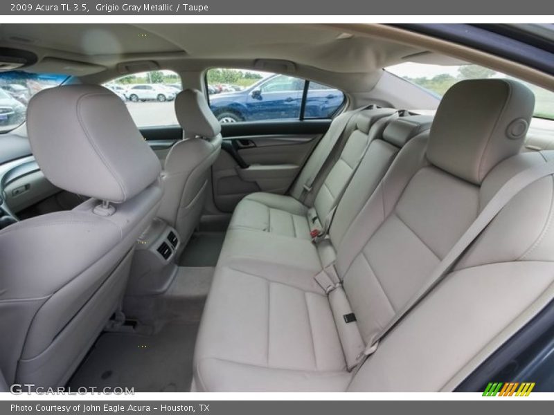 Grigio Gray Metallic / Taupe 2009 Acura TL 3.5