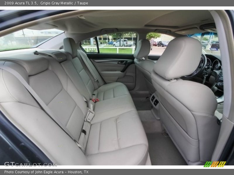 Grigio Gray Metallic / Taupe 2009 Acura TL 3.5