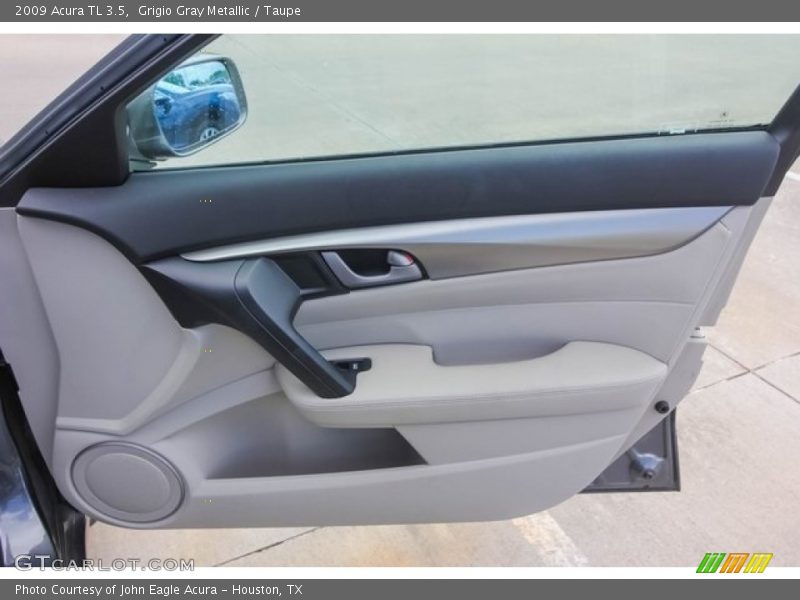 Grigio Gray Metallic / Taupe 2009 Acura TL 3.5