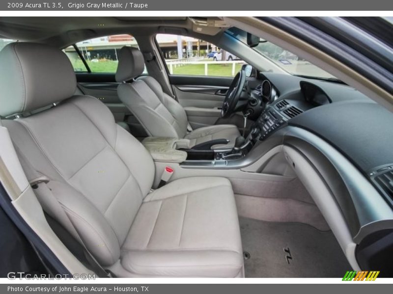 Grigio Gray Metallic / Taupe 2009 Acura TL 3.5