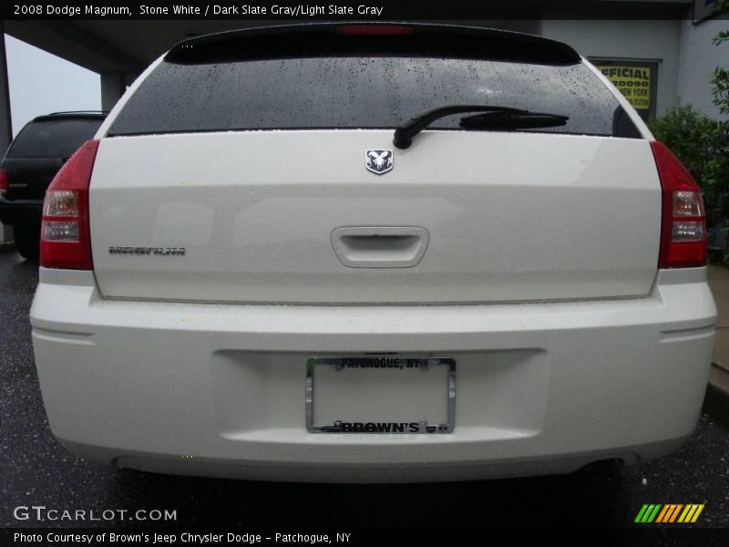 Stone White / Dark Slate Gray/Light Slate Gray 2008 Dodge Magnum