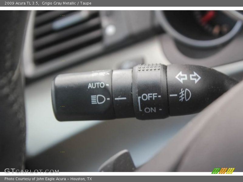 Grigio Gray Metallic / Taupe 2009 Acura TL 3.5