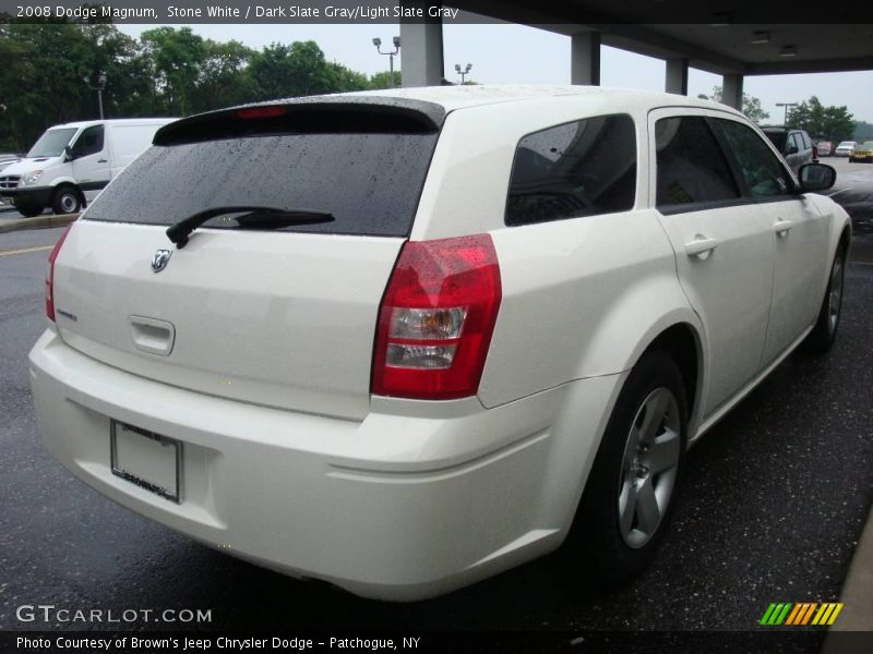 Stone White / Dark Slate Gray/Light Slate Gray 2008 Dodge Magnum