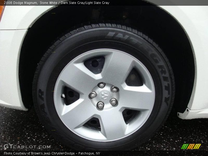 Stone White / Dark Slate Gray/Light Slate Gray 2008 Dodge Magnum