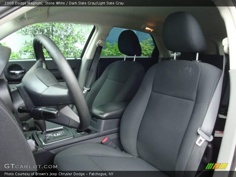 Stone White / Dark Slate Gray/Light Slate Gray 2008 Dodge Magnum