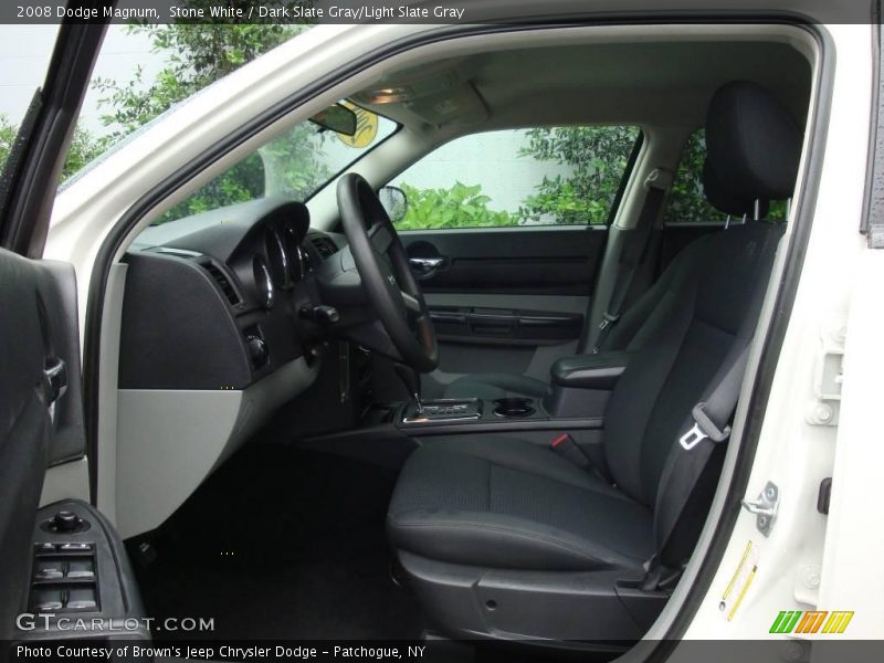 Stone White / Dark Slate Gray/Light Slate Gray 2008 Dodge Magnum