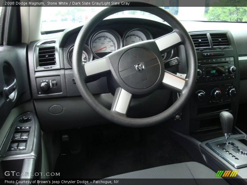 Stone White / Dark Slate Gray/Light Slate Gray 2008 Dodge Magnum