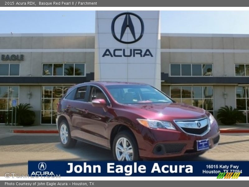 Basque Red Pearl II / Parchment 2015 Acura RDX