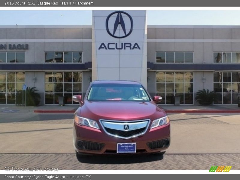 Basque Red Pearl II / Parchment 2015 Acura RDX