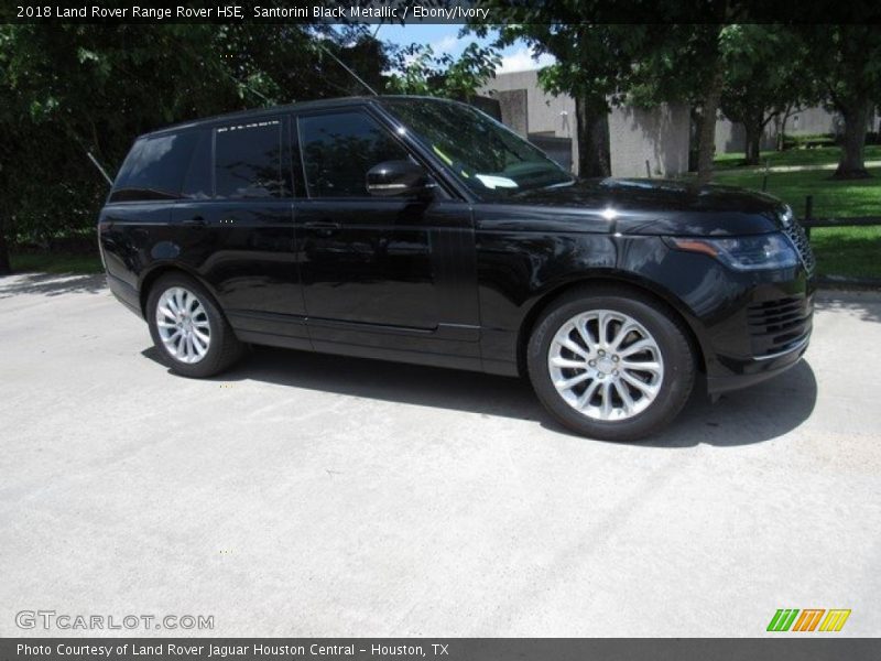 Santorini Black Metallic / Ebony/Ivory 2018 Land Rover Range Rover HSE