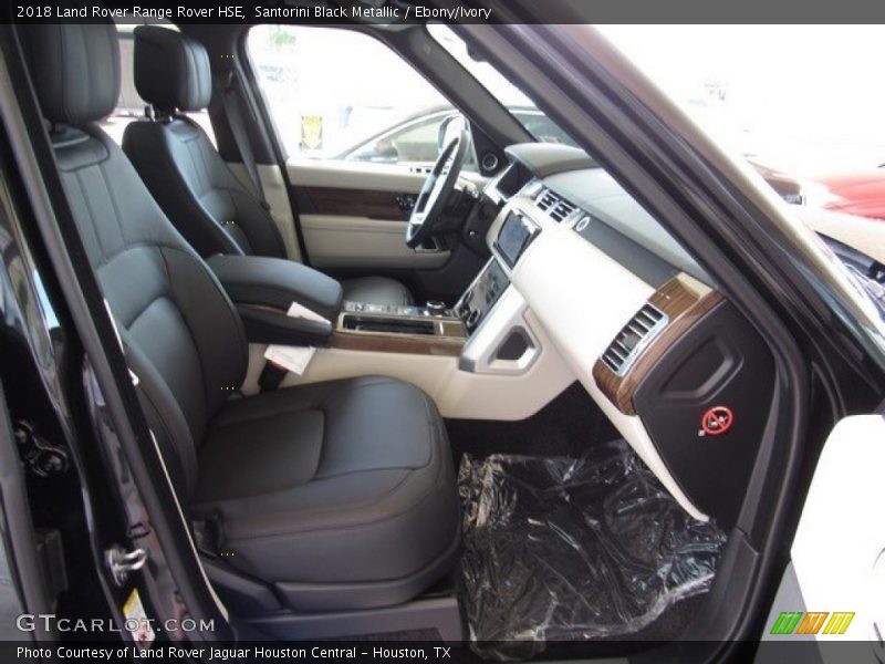 Santorini Black Metallic / Ebony/Ivory 2018 Land Rover Range Rover HSE