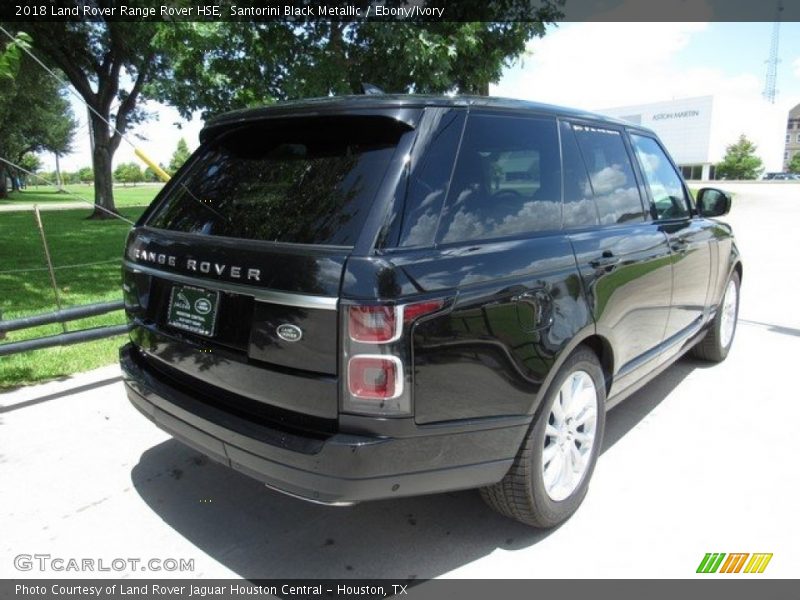 Santorini Black Metallic / Ebony/Ivory 2018 Land Rover Range Rover HSE