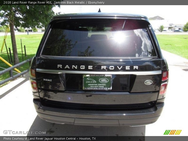 Santorini Black Metallic / Ebony/Ivory 2018 Land Rover Range Rover HSE