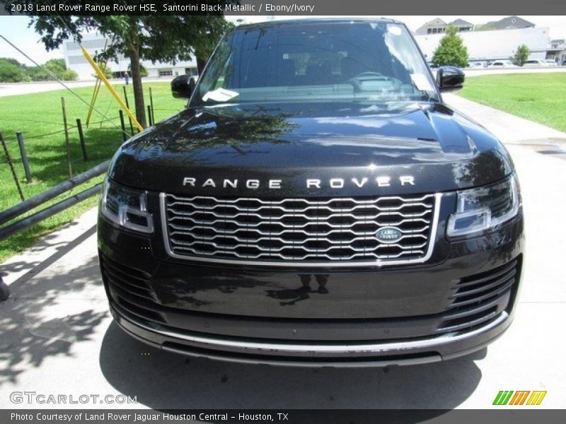 Santorini Black Metallic / Ebony/Ivory 2018 Land Rover Range Rover HSE
