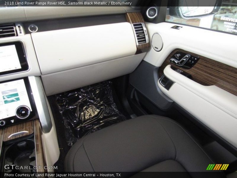 Santorini Black Metallic / Ebony/Ivory 2018 Land Rover Range Rover HSE