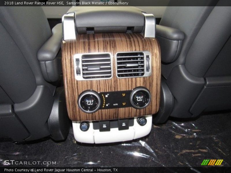 Santorini Black Metallic / Ebony/Ivory 2018 Land Rover Range Rover HSE