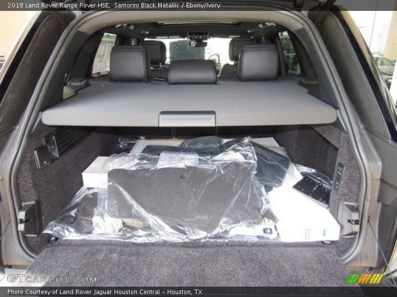 Santorini Black Metallic / Ebony/Ivory 2018 Land Rover Range Rover HSE