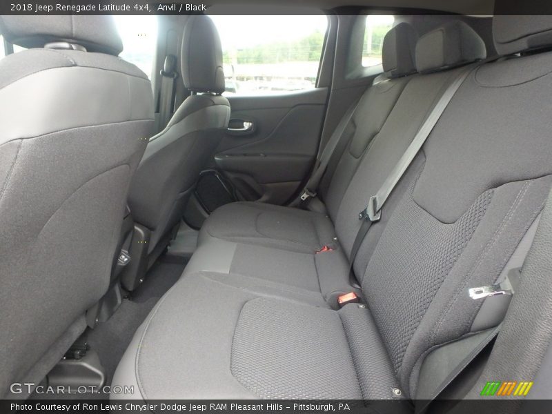 Anvil / Black 2018 Jeep Renegade Latitude 4x4