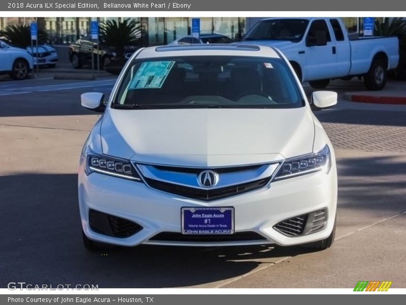 Bellanova White Pearl / Ebony 2018 Acura ILX Special Edition