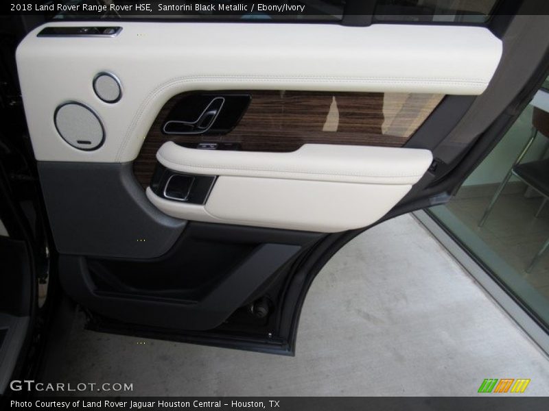 Santorini Black Metallic / Ebony/Ivory 2018 Land Rover Range Rover HSE