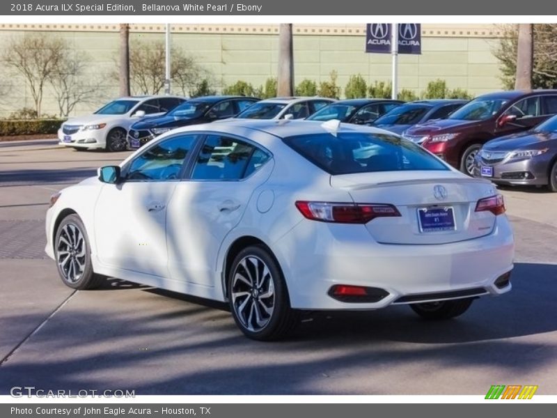 Bellanova White Pearl / Ebony 2018 Acura ILX Special Edition