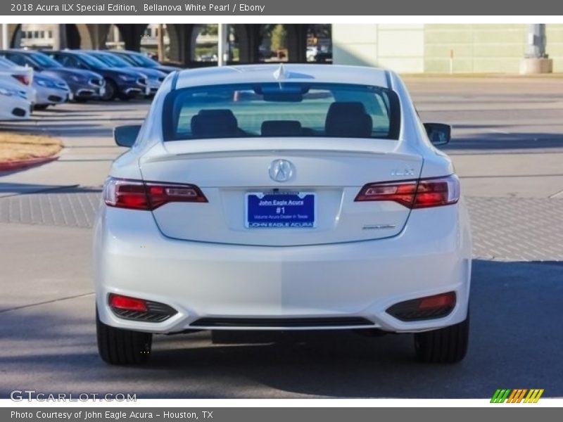 Bellanova White Pearl / Ebony 2018 Acura ILX Special Edition