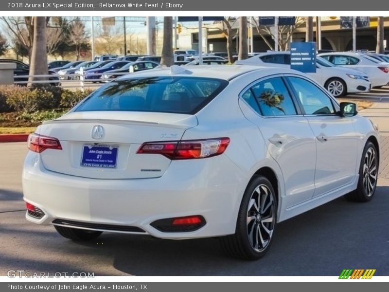 Bellanova White Pearl / Ebony 2018 Acura ILX Special Edition