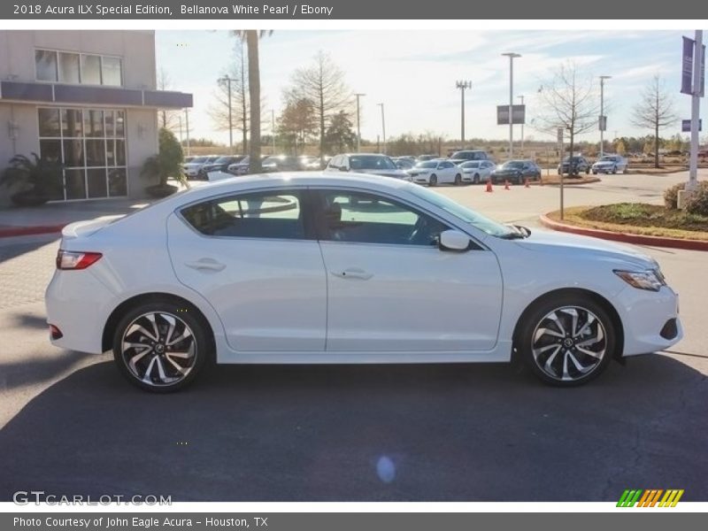 Bellanova White Pearl / Ebony 2018 Acura ILX Special Edition