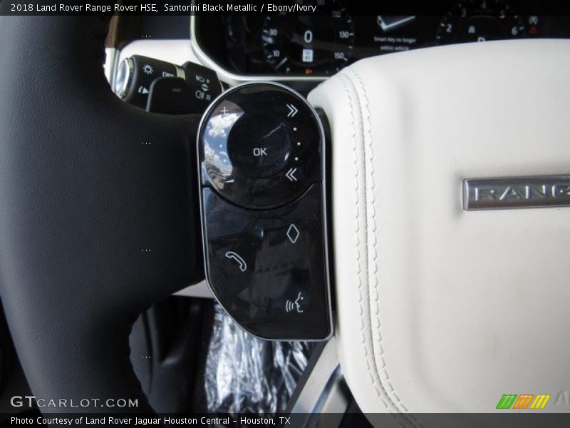 Santorini Black Metallic / Ebony/Ivory 2018 Land Rover Range Rover HSE