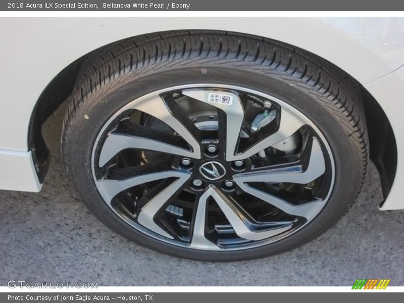 Bellanova White Pearl / Ebony 2018 Acura ILX Special Edition