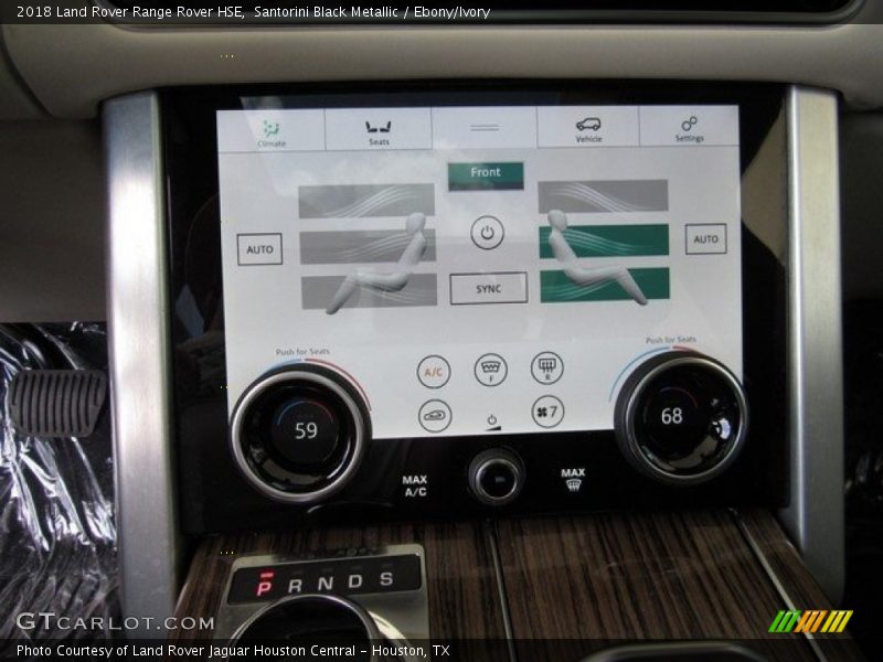 Santorini Black Metallic / Ebony/Ivory 2018 Land Rover Range Rover HSE