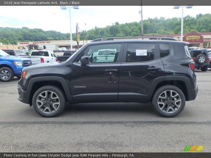 Black / Black 2018 Jeep Renegade Latitude 4x4