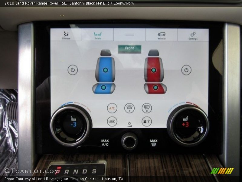 Santorini Black Metallic / Ebony/Ivory 2018 Land Rover Range Rover HSE