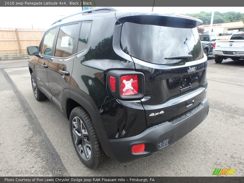 Black / Black 2018 Jeep Renegade Latitude 4x4