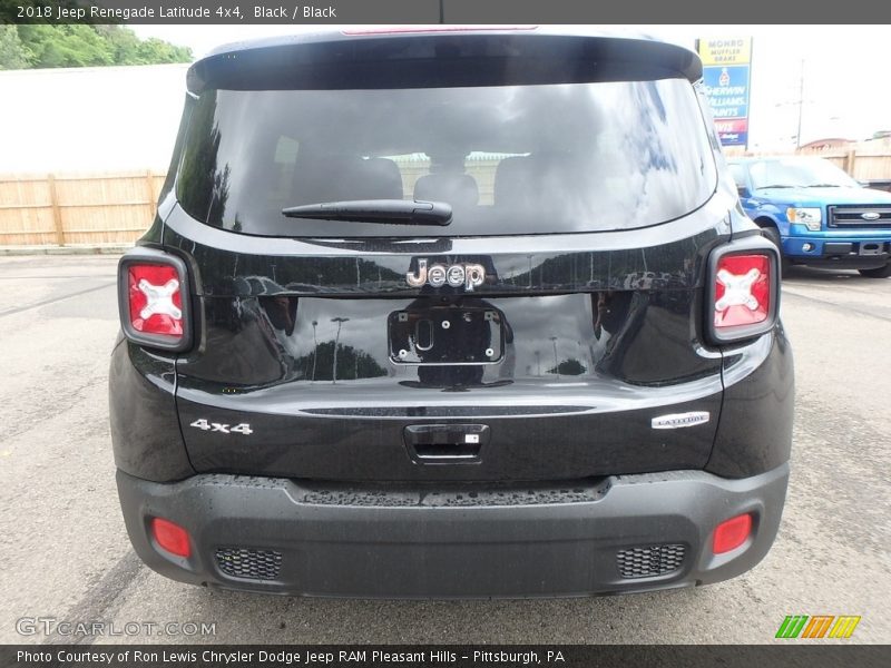 Black / Black 2018 Jeep Renegade Latitude 4x4
